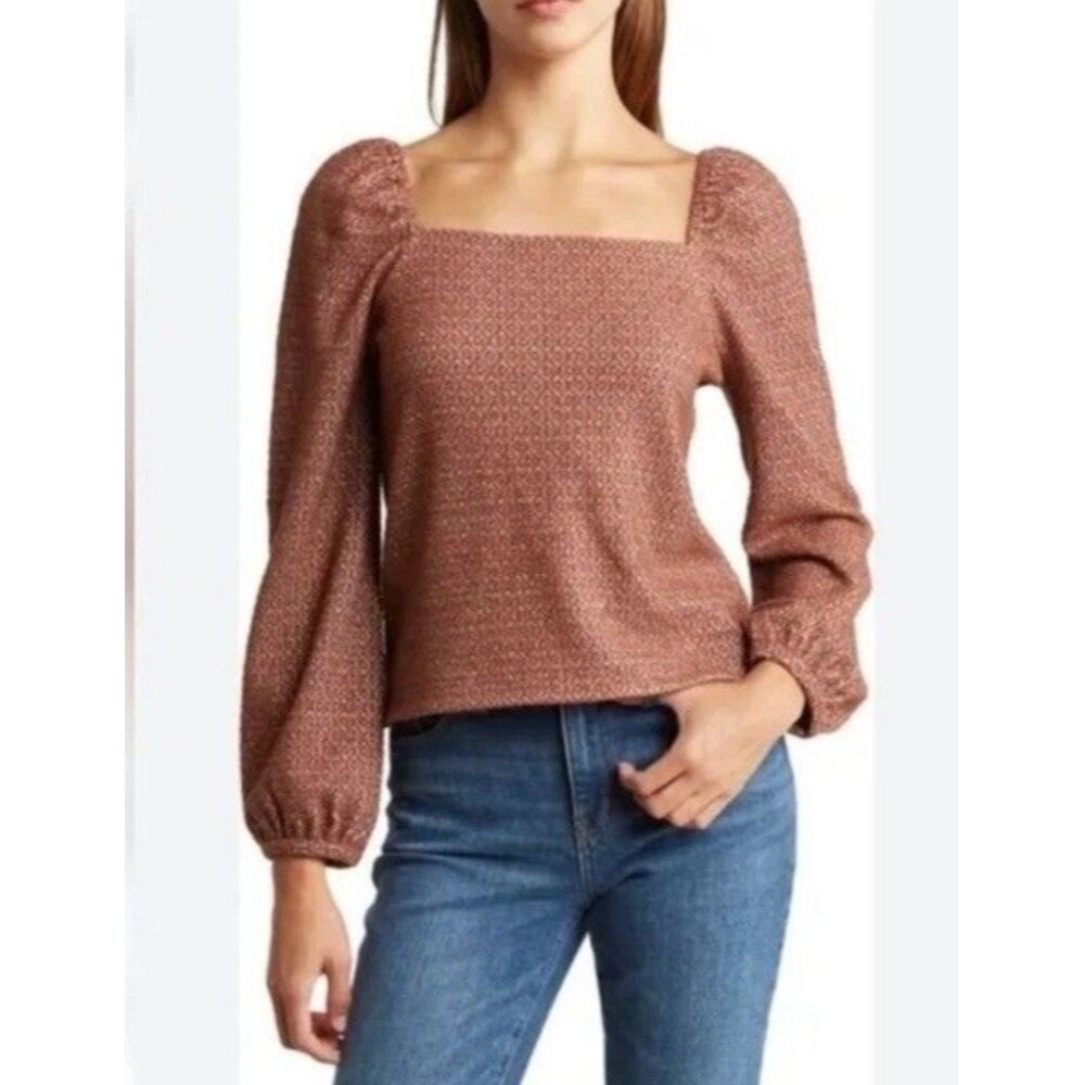 Madewell Boho Cropped Top Sz Medium/Large Festivals Renaissance Fairs Edwardian